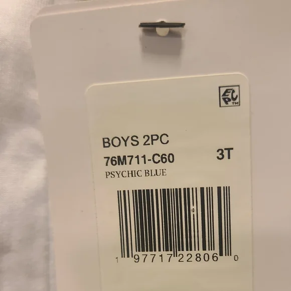 Nike Kids Set in White and Light Blue - Picture 4 of 4